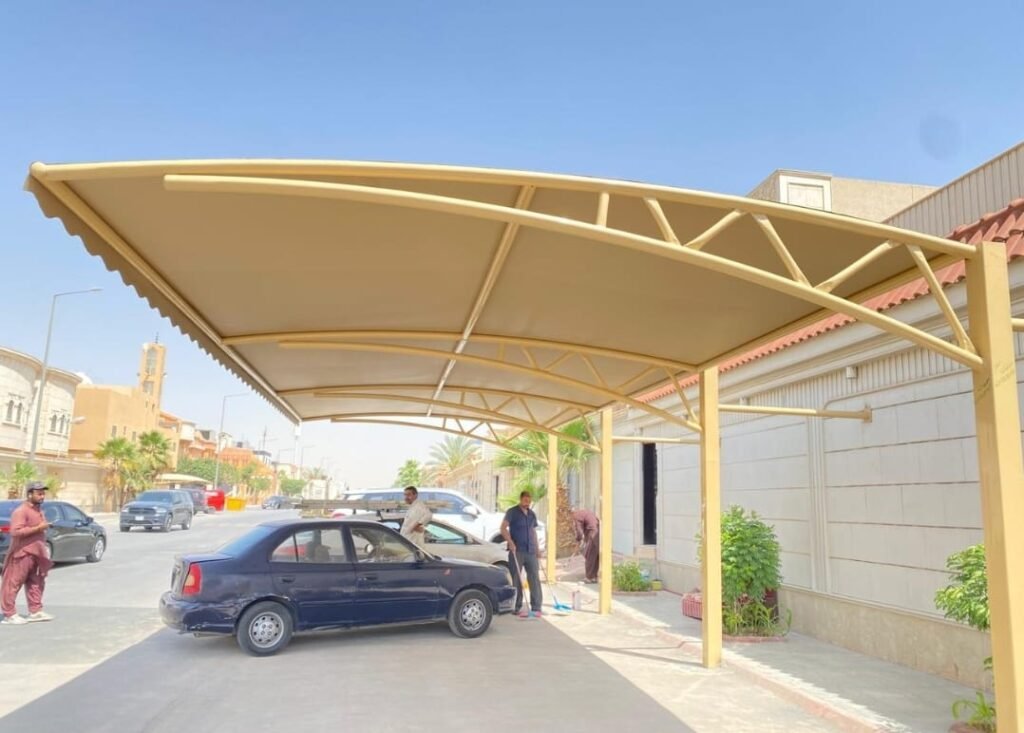 تركيب مظلات سيارات بخميس مشيط