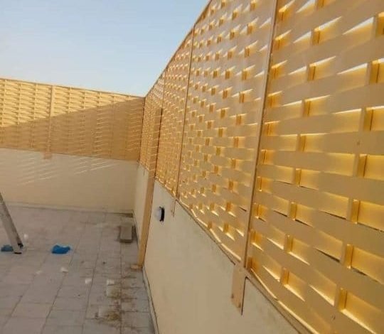 سواتر خشبية وبلاستيك في أبها وبيشة