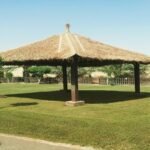 تصميم وتنفيذ مظلات بامبو، قش إندونيسي، قش أفريقي