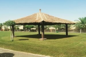 تصميم وتنفيذ مظلات بامبو، قش إندونيسي، قش أفريقي