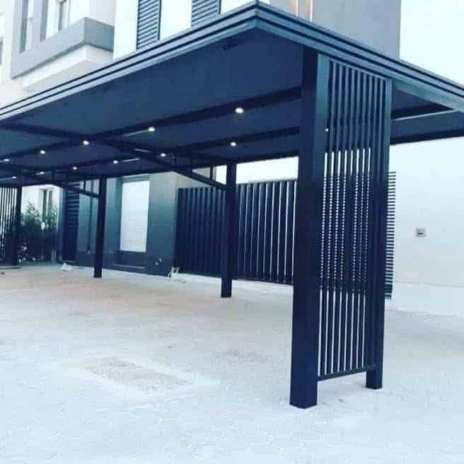 مظلات سيارات حديد بجودة عالية ومضمونة وأسعار تنافسية في الرياض